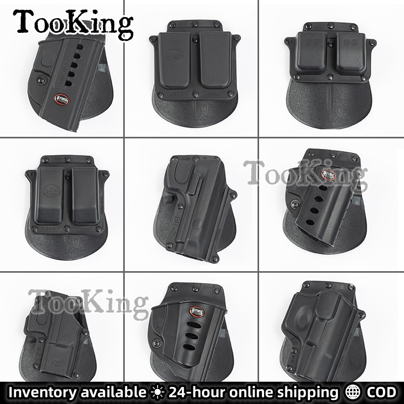 TooKing T/actical Pl/astic S/teel Ho/lster และ M/agazine P/ouch Q/uick R/elease W/aist Ho/lster สําห