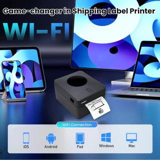(ส่งด่วน2ชม) VOZY U9/T6/T11 WiFi Waybill เครื่องพิมพ์บลูทูธจัดส่งเครื่องพิมพ์ฉลากโทรศัพท์มือถือ USB Thermal Barcode เครื่องพิมพ์สติกเกอร์ฉลาก