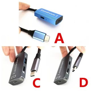 AR แว่นตา Hub ไม่มีรอยต่อ Multi-Device Type-C อะแดปเตอร์ชาร์จสําหรับ Xreal Beam Viture Rokid Station Rayneo XR USB-C