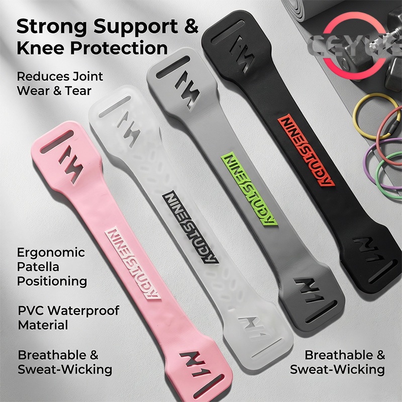 เข็มขัดร่วมป้องกันเข่า PVC สำหรับกีฬาหลากหลาย