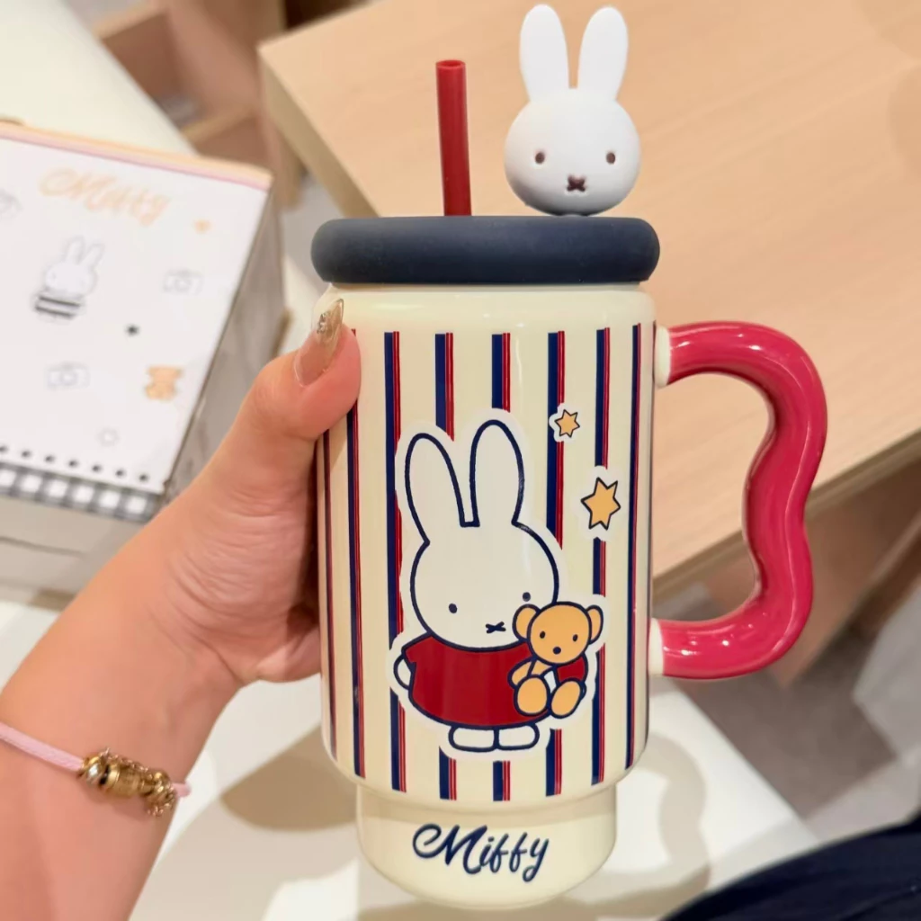 ส่งจากไทย🚚Miffy แก้วกาแฟ มัทฉะ ถ้วยมัทฉะ แก้วน้ำ แก้วการ์ตูน ตกแต่งคาเฟ่ ถ้วยเซรามิก ริเริ่มความคิด thumbnail 8