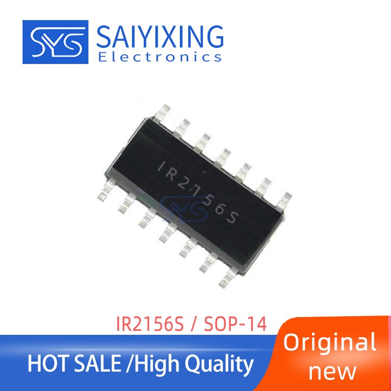 10PCS ใหม่ IR2156S บรรจุภัณฑ์ SOIC-14 แสงครึ่งสะพานไดร์เวอร์ IC IR2156STRPBF