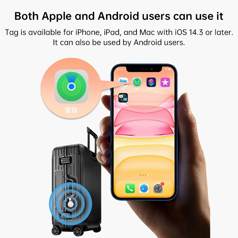Tag อุปกรณ์ติดตาม GPS ค้นหาตำแหน่งสิ่งของ รองรับ Find My แบตเตอรี่ 9-12 เดือน ไม่ต้องติดตั้งแอพเพิ่ม - รูปที่ 5