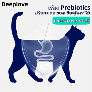 Deeploveอาหารแมว อาหารเม็ดแมวPremium Holistic โปรตีน 30% อาหารแมวไม่เค็ม catfood1kgเหมาะสำหรับแมวอายุมากกว่า 1 เดือนทุกตัว ต่ำเกินไซเดียม