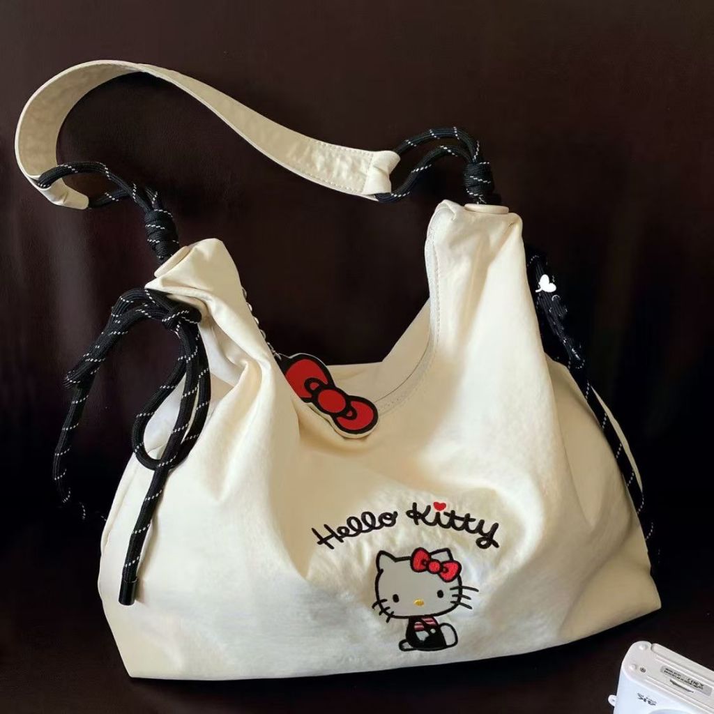 HELLO KITTY Tote Bag กระเป๋าโท้ตน่ารักตามเทรนด์ญี่ปุ่น - รูปที่ 3