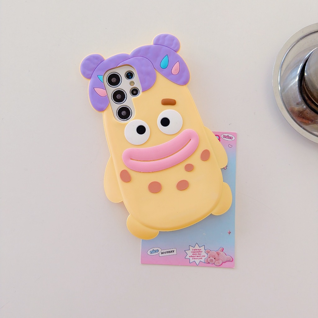 การ์ตูนน่ารัก 3D ตัวตลก ตุ๊กตา เคส Samsung Galaxy S26 Ultra S26 Plus S26 S25 FE S25 Ultra S25 Plus S