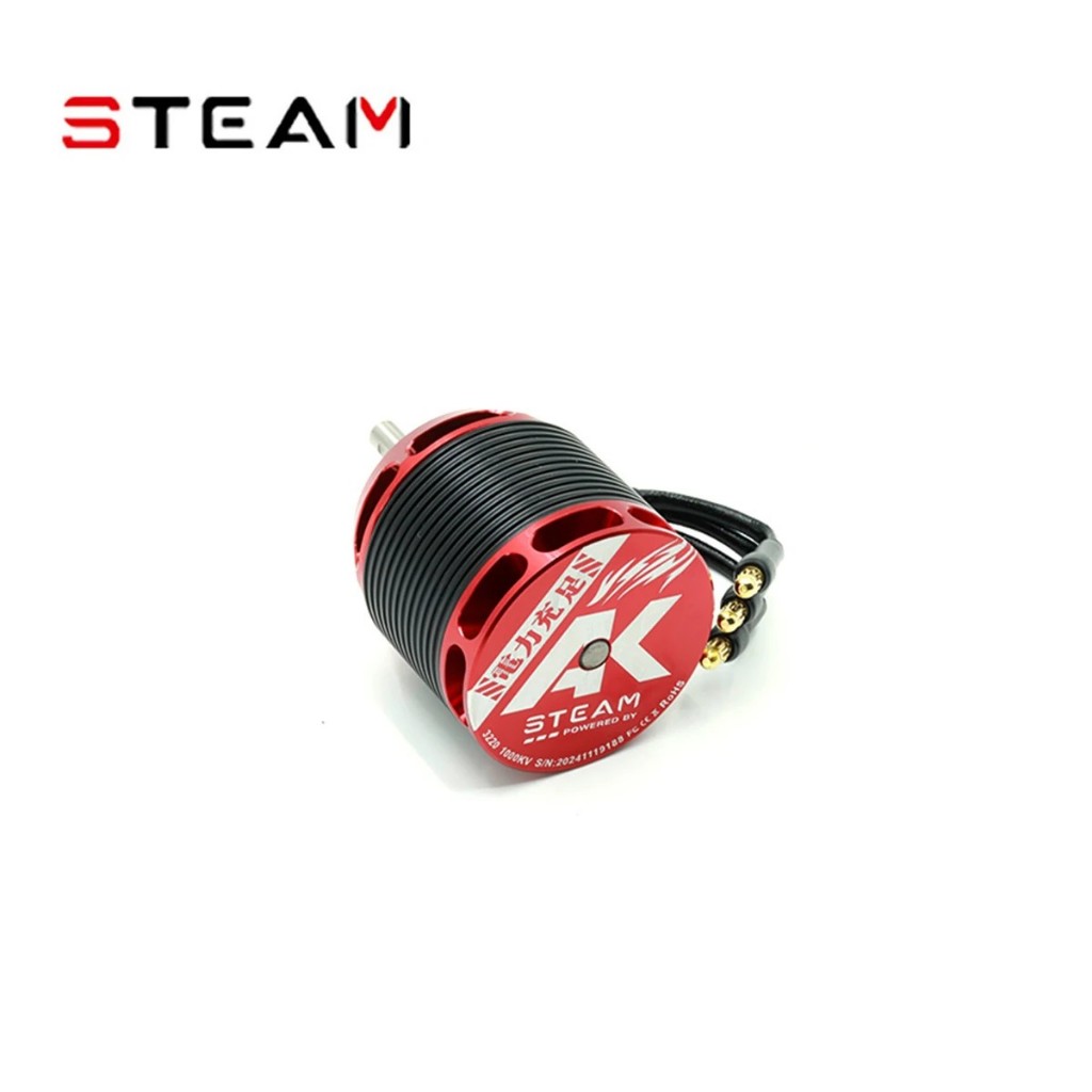 Steam MD3220-1000KV มอเตอร์ไร้แปรง (3-6S) 0.86 เส้นผ่านศูนย์กลางลวดสําหรับ SAB GOBLIN RAW 380 420 AL