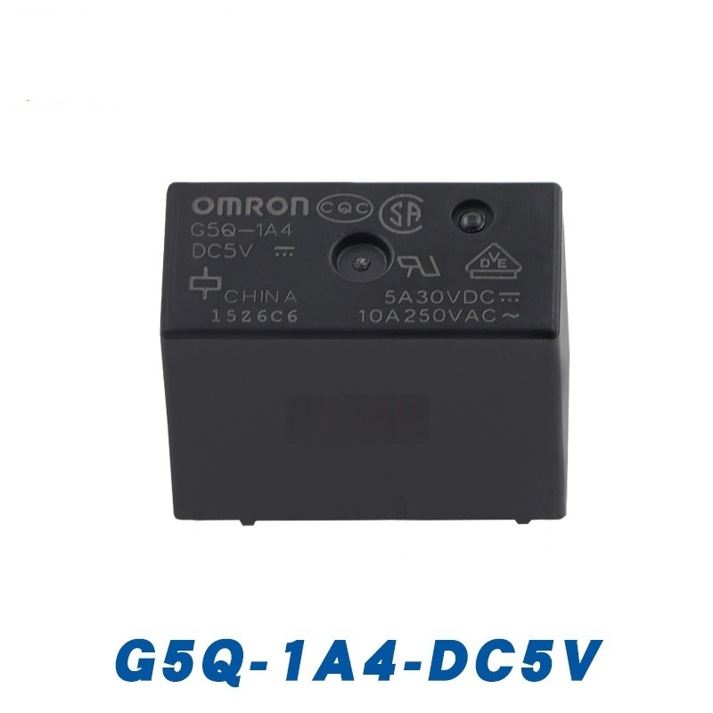 รีเลย์ G5Q-1A4 DC5V 12V 24V 4 Pins 10A หนึ่งชุดเปิดปกติ