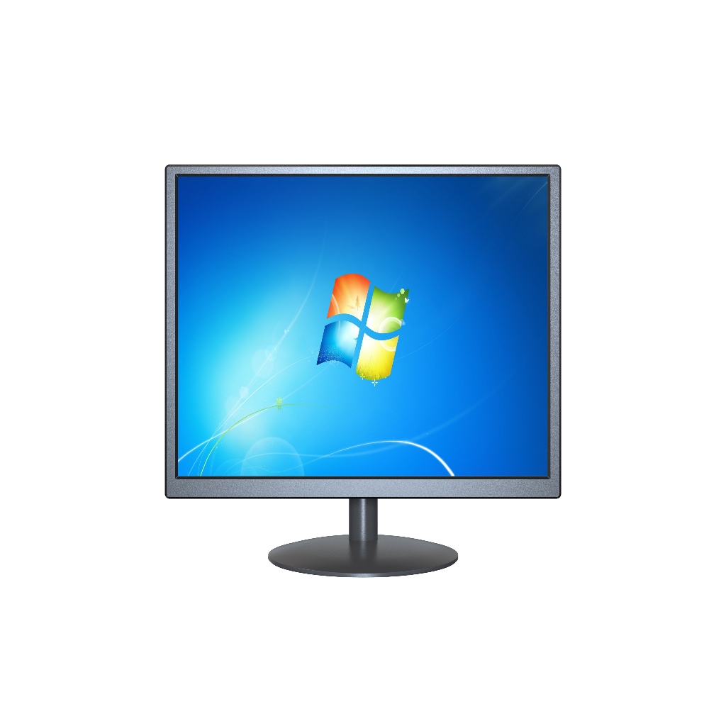 จอแสดงผลคอมพิวเตอร์ 15/17/19 นิ้ว LCD HDMI VGA 4:3 พอร์ต HDMI, VGA, USB, AV, BNC