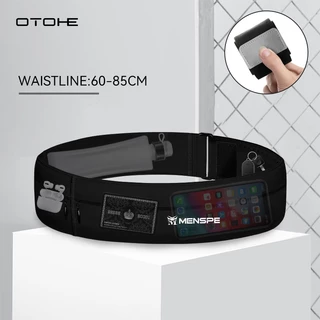 OTOHE วิ่งกลางแจ้งอเนกประสงค์รอบบางเฉียบที่มองไม่เห็นพอดีกันน้ํากีฬาเอวแพ็คเข็มขัดวิ่งจ๊อกกิ้ง Fanny Pack