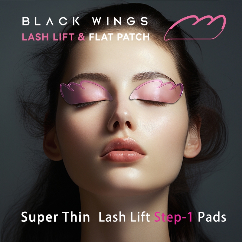 BLACKWINGS สไตล์เกาหลี Eyelash Perm Softening ปะเก็นซิลิโคน Fit Wing ประเภทหนึ่งคู่ชุด Eyelash Perm Eyelash เสริมเครื่องมือ
