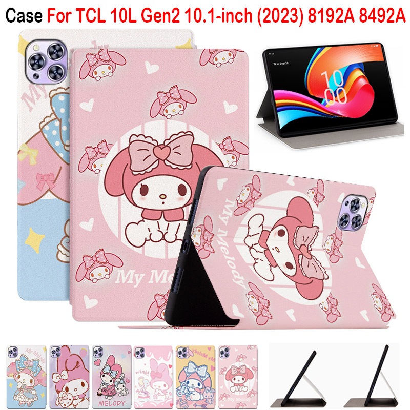 สําหรับ TCL 10L Gen2 10.1 นิ้ว (2023) 8192A 8492A แฟชั่นน่ารักการ์ตูนกรณี TCL 10L Gen2 10.1 "กันกระแ