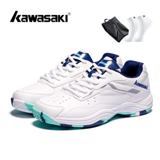 KAWASAKI คาวาซากิ Pickleball รองเท้ารองเท้าแบดมินตัน K1B51-B…