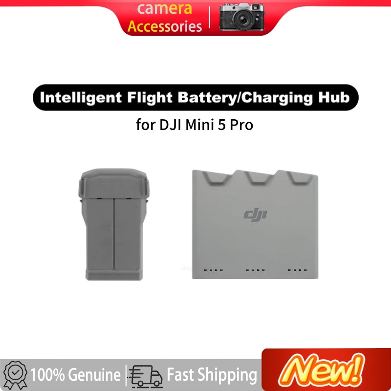 แบตเตอรี่เที่ยวบินอัจฉริยะ DJI Mini 5 Pro Plus/ฮับชาร์จสองทางสําหรับ DJI Mini 5 Pro