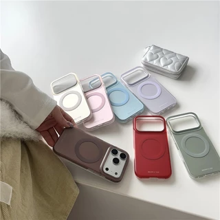 เคส iPhone สําหรับ 17 Pro max 16 Pro max เคสโทรศัพท์วัสดุ TPU ลายภาษาอังกฤษสีทึบ
