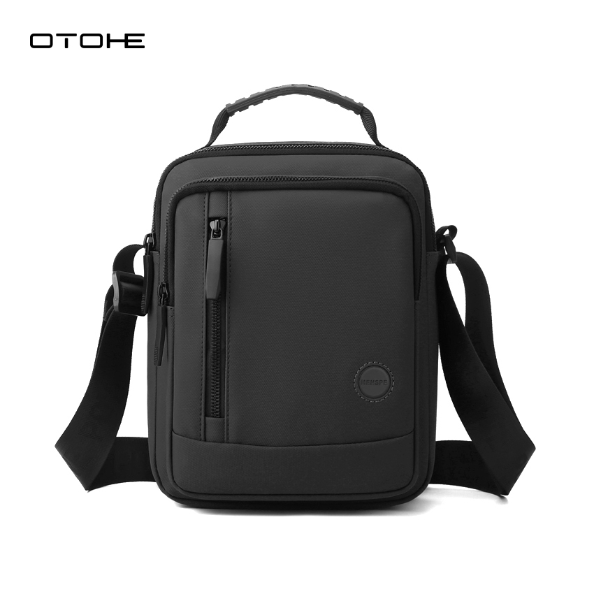 OTOHE กระเป๋าสะพายไหล่ผู้ชาย Cross Body Bag กันน้ํา Casual Sport Street Bag สําหรับเดินทางกลางแจ้ง
