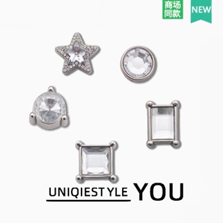 รองเท้าหลุมอุปกรณ์เสริมรองเท้าดอกไม้ตกแต่งหัวเข็มขัด ทําเอง …