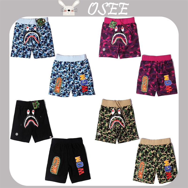 กางเกงขาสั้น Shark Head Series ลายพิมพ์ดิจิตอล เหมาะสำหรับชายหาดและใส่ลำลอง