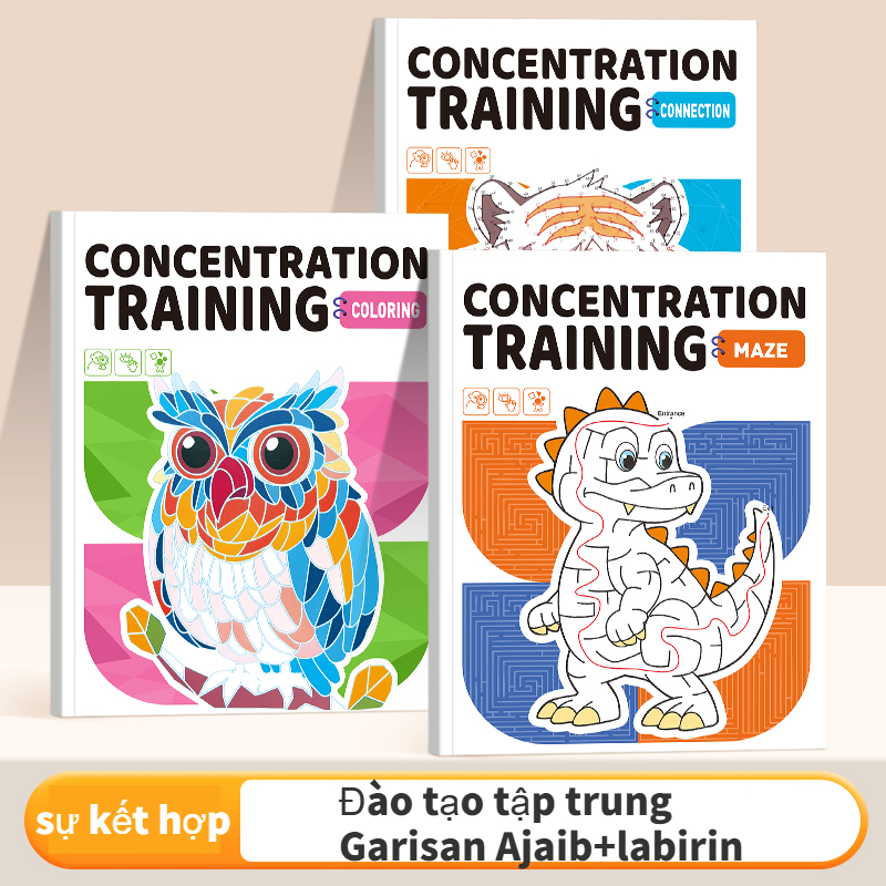 Magic Line Labyrinth Digital Brush Online Drawing Book Children Concentration Drawing Copy Online Picture Book