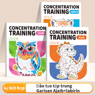 Magic Line Labyrinth Digital Brush Online Drawing Book Children Concentration Drawing Copy Online Picture Book