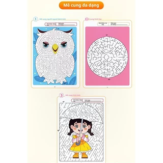 Magic Line Labyrinth Digital Brush Online Drawing Book Children Concentration Drawing Copy Online Picture Book