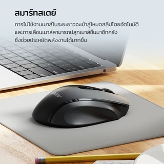 Acer L173-BH เมาส์ไร้สาย 2.4G การเชื่อมต่อพร้อมปุ่มปรับแต่ง 6 ปุ่ม โหมดการนอนหลับอัตโนมัติ DPI 3 ระดับ
