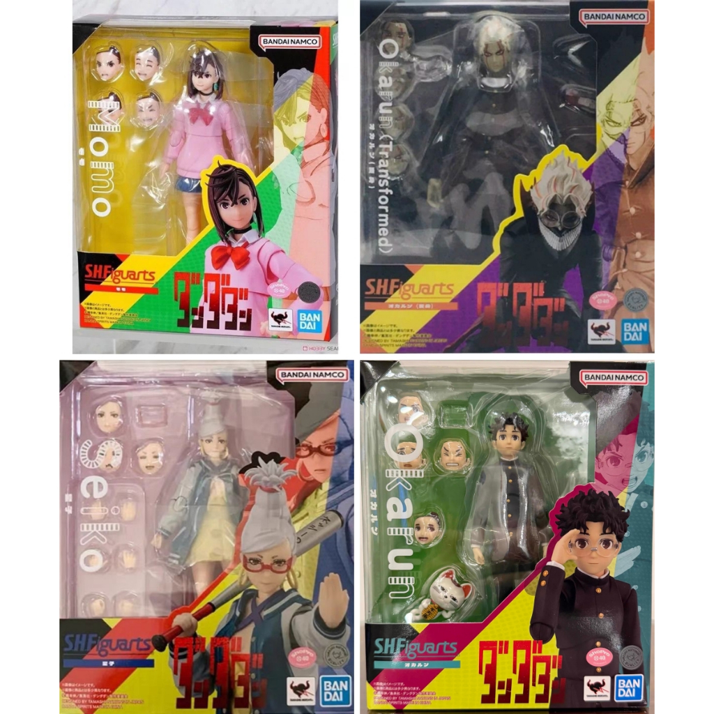 BANDAI SHF DAN DA DAN MOMO SEIKO OKARUN รุ่นพลาสติก TRANSFORMED