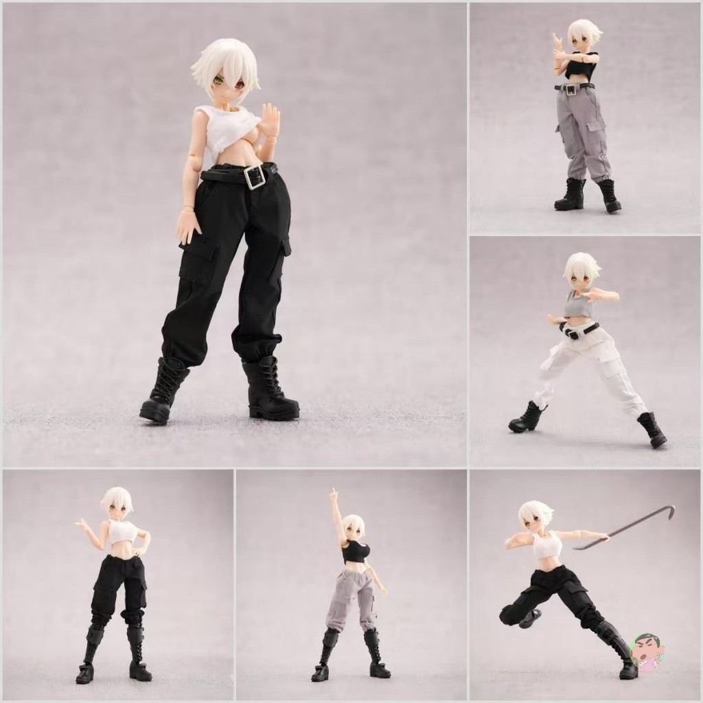 Qiu Action Figure Clothing 1/12  Megami Device Snail Shell Work Clothes Suit