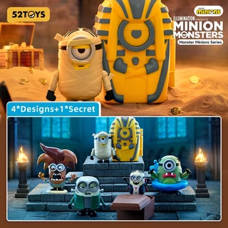 【Minions & Monsters Movie Collectibles】52TOYS Minion Monsters Series Blind Box Figure Toy