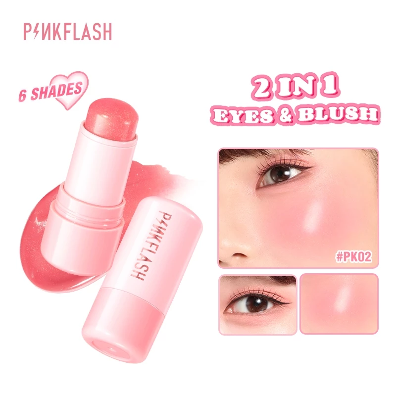 Pinkflash Moisturizing Watery Blush Stick ชุ่มชื้น กันน้ำ thumbnail 3