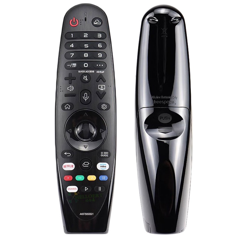 Helloert เหมาะสําหรับ LG สมาร์ททีวี NETFLIX Prime วิดีโอเครือข่ายทีวีรีโมทคอนโทรลอินฟราเรด Universal