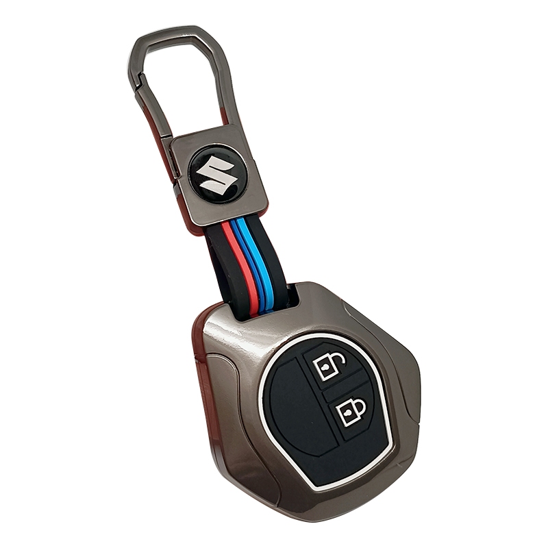 [ของขวัญสุดหรู] Suzuki SWIFT CIAZ ERTICA CELERIO พวงกุญแจฝาครอบเคสกุญแจรถ (2 ปุ่ม)