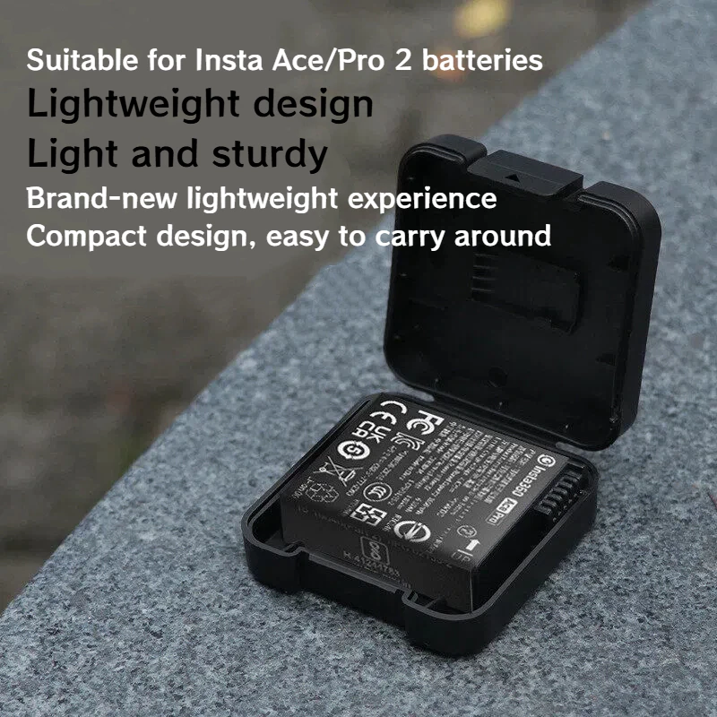 Techeyes Insta360 Ace Pro 2 กล่องเก็บแบตเตอรี่ - เคสแบตเตอรี่โดยตรงจากโรงงานกันความชื้นกันกระแทก thumbnail 3