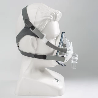 BMC F1A/FM1A หน้ากากแบบเต็มหน้าพร้อมหมวกซิลิโคนเจลเบาะสําหรับ CPAP อัตโนมัติ CPAP เชื่อมต่อ S10