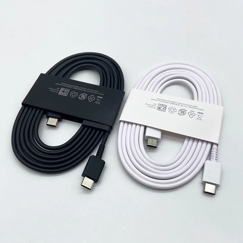 Samsung USB Type C สายชาร์จเร็วสําหรับ Galaxy S25 S21 S23 S20 A73 A34 A12 A32 A42 A52