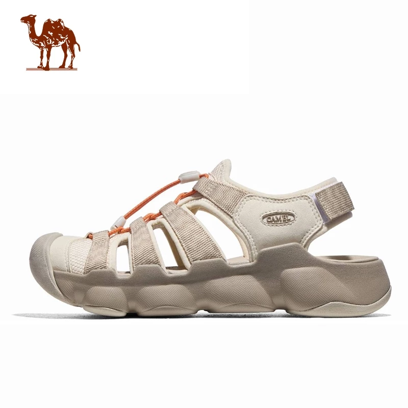 CAMEL CROWN รองเท้าแตะกีฬาผู้ชายรองเท้าแตะชายหาดกันลื่นทนต่อการสึกหรอ