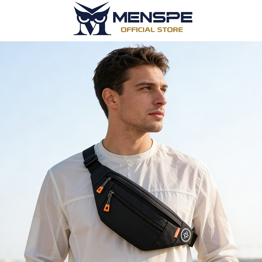 MENSPE حقيبة خصر وصدر رياضية صغيرة — صورة 2