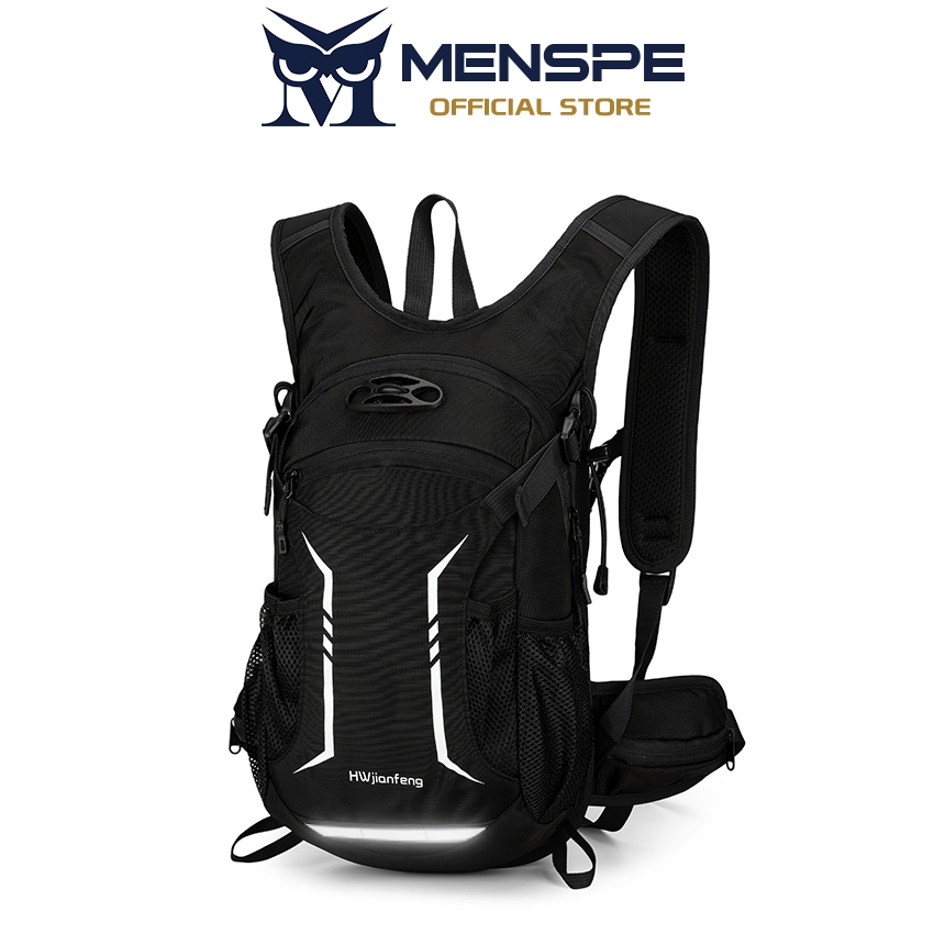 MENSPE แฟชั่นกระเป๋าเป้สะพายหลังขี่จักรยาน Ultralight กลางแจ้งกระเป๋าเป้สะพายหลังเดินป่ากันน้ำขี่อุปกรณ์เสริมถุงน้ำ
