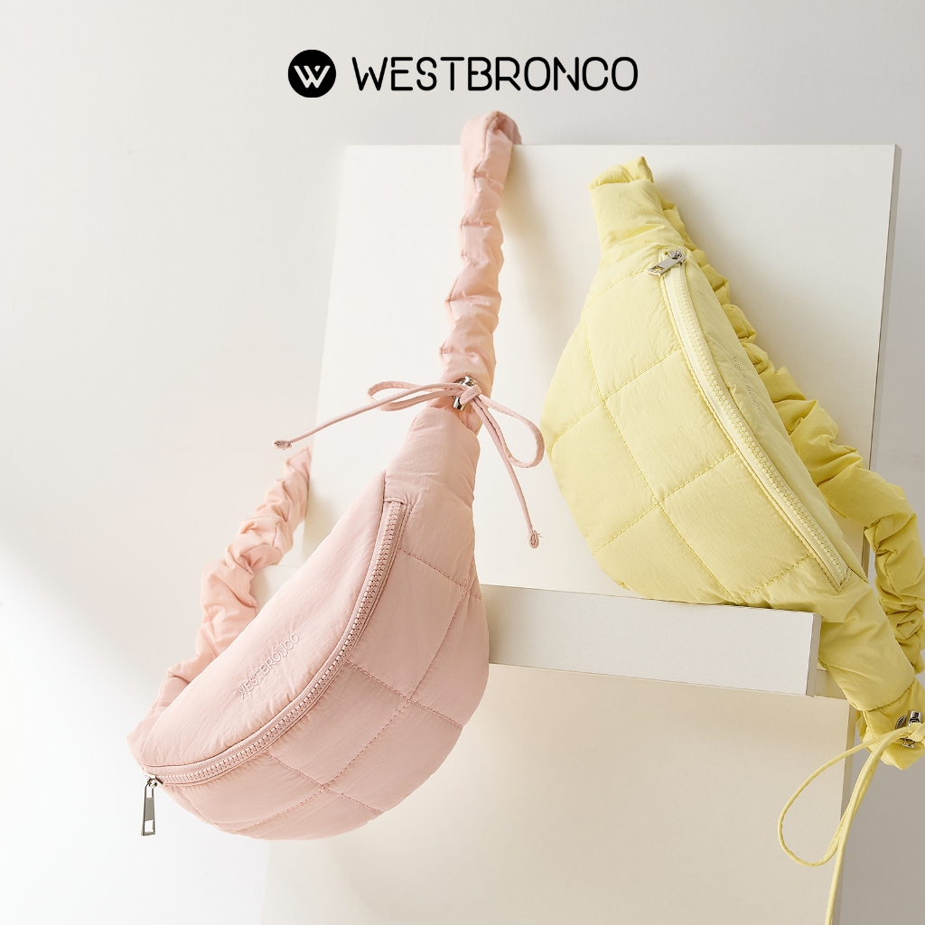 WESTBRONCO รุ่นOmelette (ออมเล็ต) กระเป๋าคาดอก กันน้ำ คาดเอว ใช้งานได้หลายแบบ สำหรับเดินทาง · ปั่นจักรยาน · ออกทริป · ท่องเที่ยว