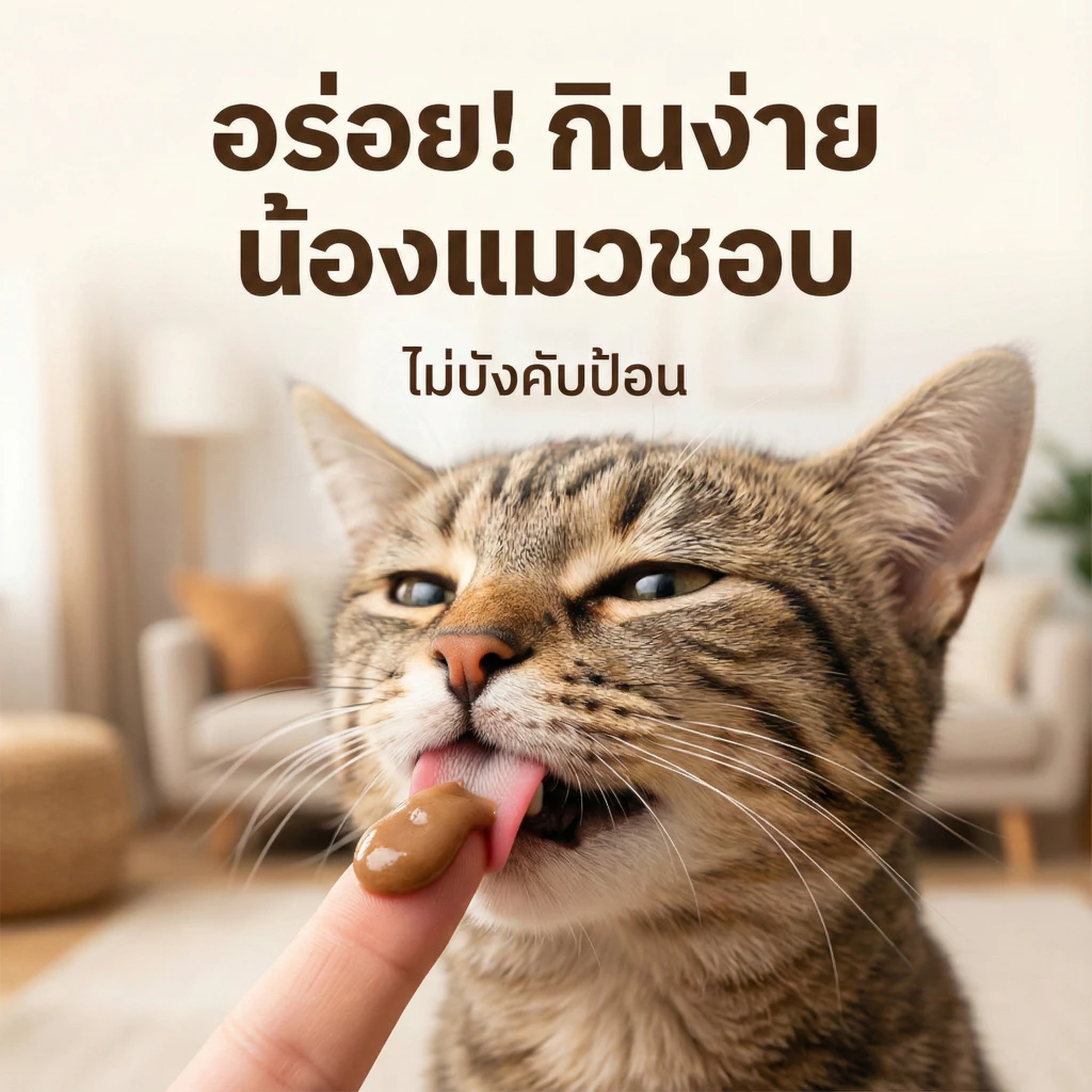 [พร้อมส่ง] PetClear เจลขจัดก้อนขนแมว ผสมโปรไบโอติก (120g) ลดอาเจียน บำรุงลำไส้ แก้ท้องผูก อาหารเสริม thumbnail 3