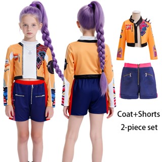 ชุดคอสเพลย์ Hunter Rumi และ Golden Mira Zoey พร้อมสูทสำหรับแ…