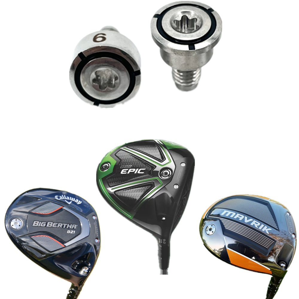 สําหรับ Callaway Rogue/Mavrik/Rogue Draw/GBB Epic Sub Zero/Big Bertha B21 Driver Golf Club Head สกรู