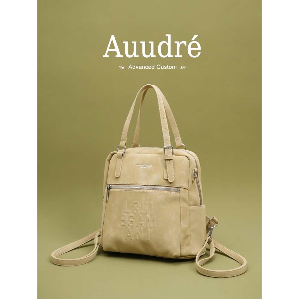 Auudre Niche Backpack Bag Female Commuter Portable Crossbody Small Bag