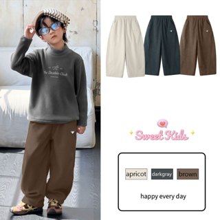 SweetKids พร้อมส่งจากกทม🌸กางเกงขายาวเด็ก🍓กางเกงวอร์มเด็กผู้ช…