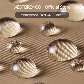 WESTBRONCO รุ่นบาแกตต์ (Baguette)-กระเป๋าสตางค์สายคล้องข้อมือรุ่นยาว RFID ป้องกันการโจรกรรม ช่องเยอะ ผ้าไนลอนกันน้ำ