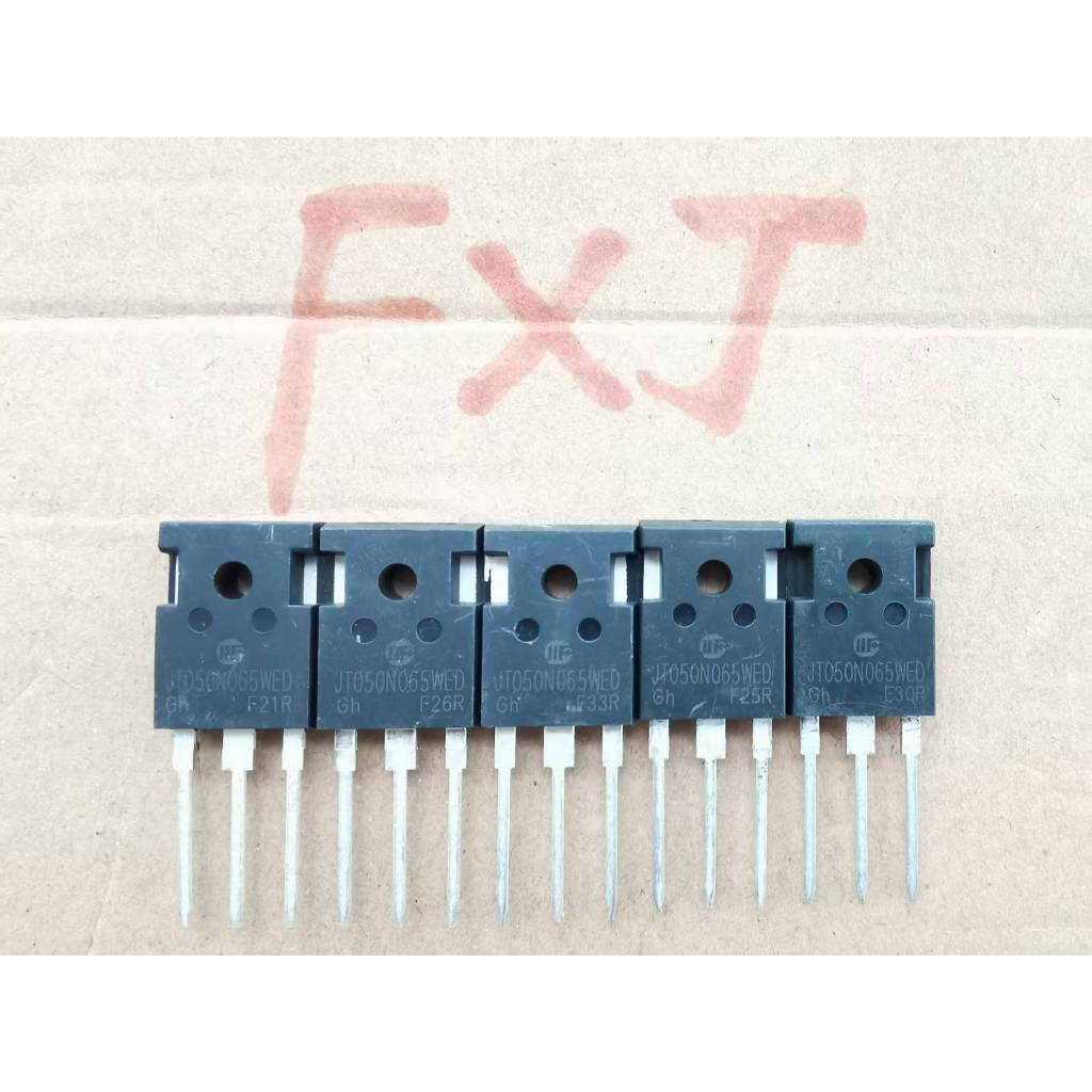 ((5 ชิ้น) JT050N065WED เดิมแท้/นําเข้ายี่ห้อใหม่ IGBT Field Effect Management TO-247