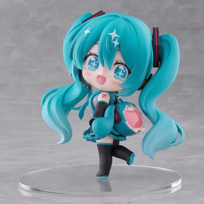 รุ่น Q อะนิเมะ Figurine Hatsune Miku UWA Series Mini Soft