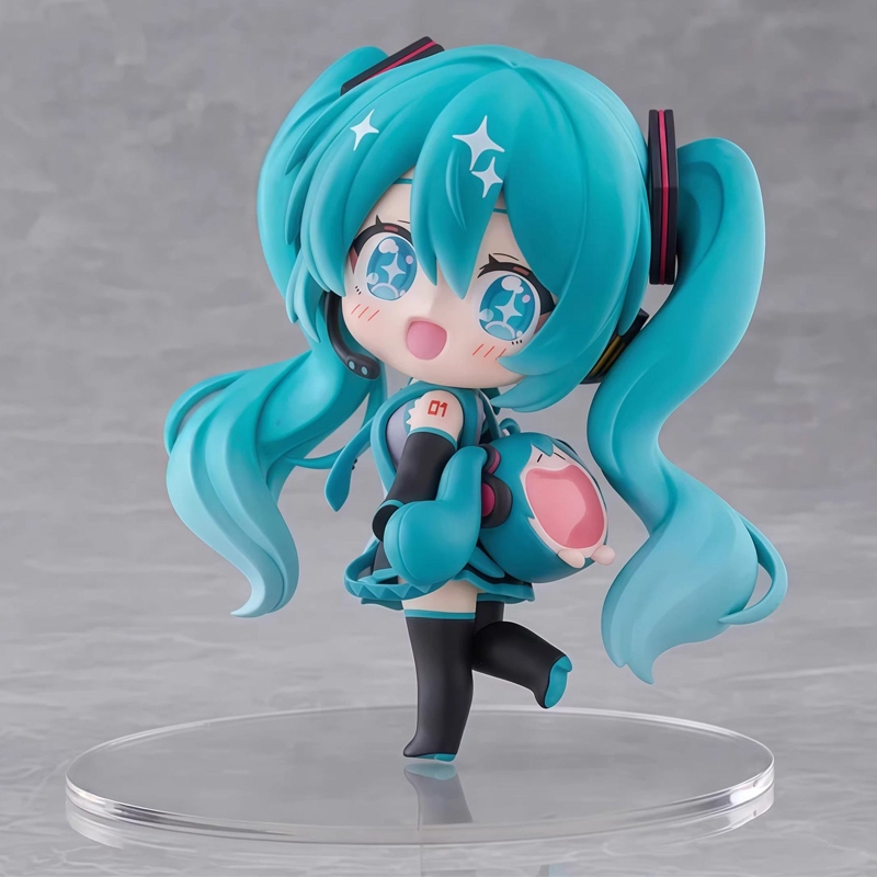 รุ่น Q อะนิเมะ Figurine Hatsune Miku UWA Series Mini Soft รูปที่ 3