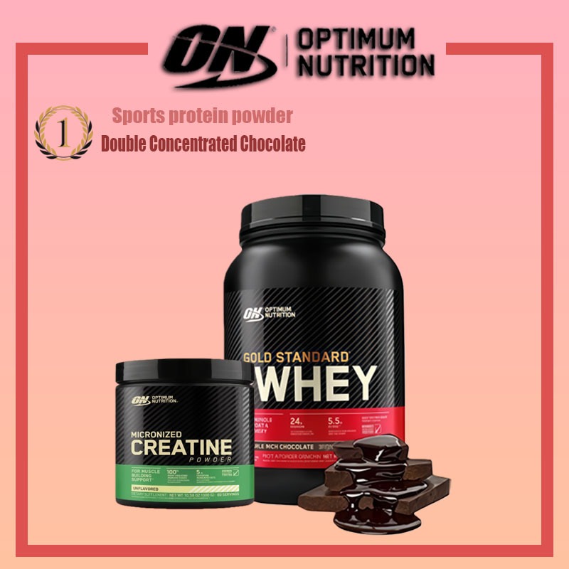 Optimum Nutrition Whey Protein Isolate Muscle Building โปรตีนผงฟิตเนส Shaping,5LBS/2LBS