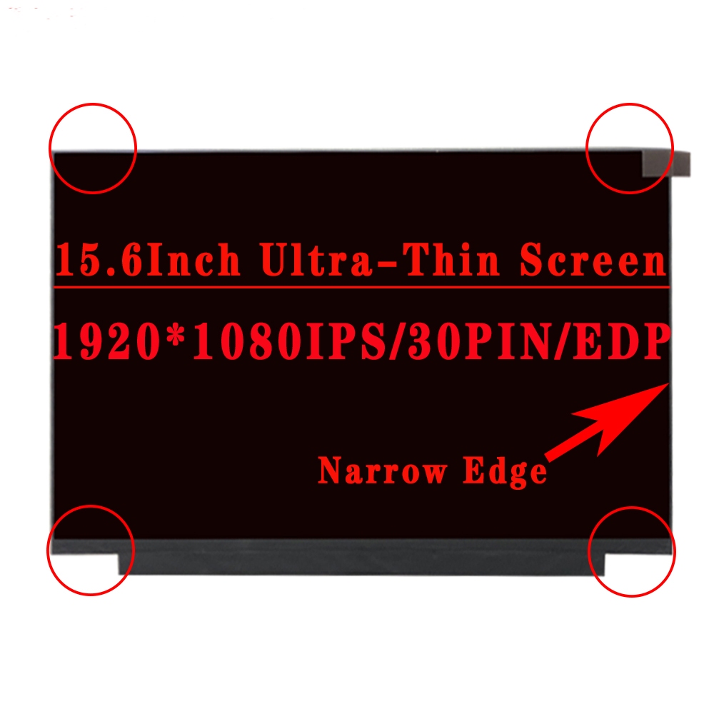 15.6 นิ้ว 1920X1080 FHD 30PINS EDP 60hz หน้าจอ LCD TV156FHM-NH1 TV156FHM-NH0 TV156FHM-NH2 N156HCA-EA